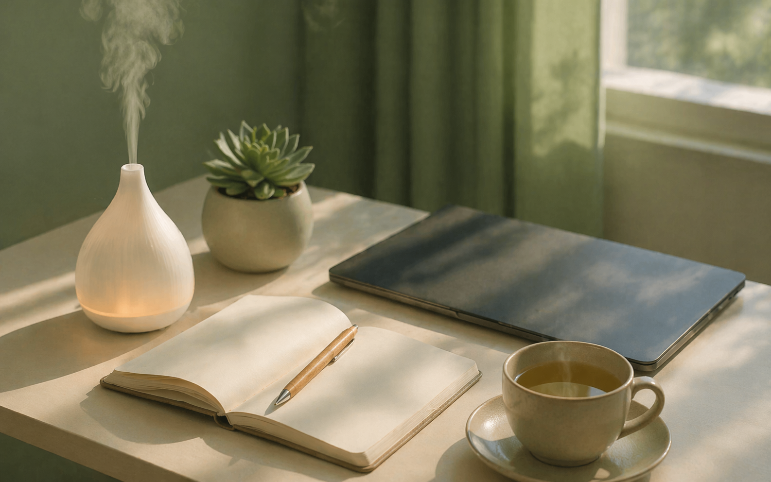 辦公室紓壓情境